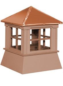 Manor Shed Cupola - Cedar PVC